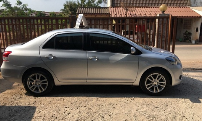 2008 Toyota Vios sedan, Prachinburi