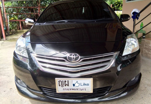 Toyota Vios at the end of the year 2011