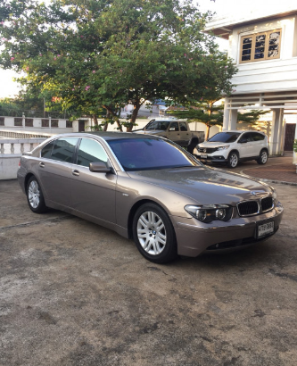 BMW Series 7 E66 730Li Year 2004 Brown