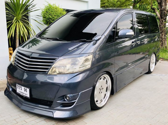 WALD BODY KIT genuine round alphard 10 minorchange