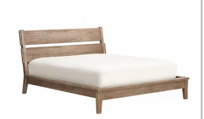 Modern teak wood bed