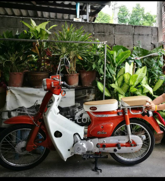 Vintage motorbike, peugeot of france, can drive