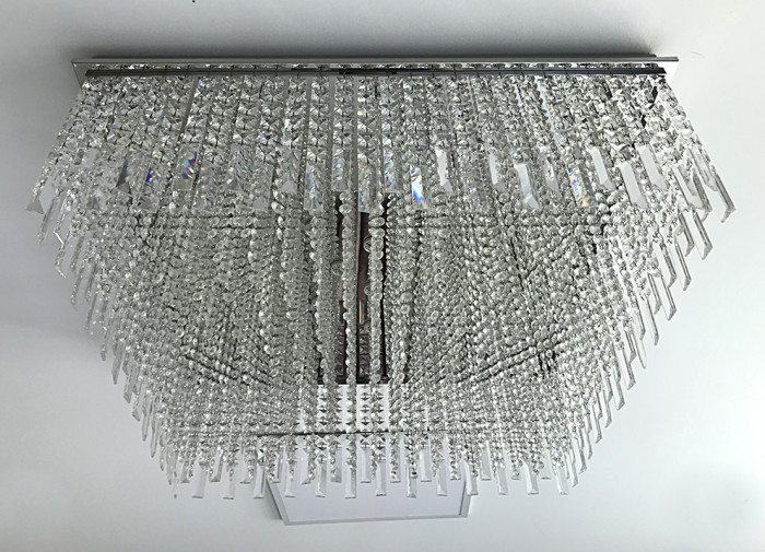 Crystal Ceiling Lamp, Square Shape