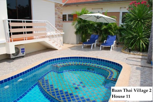 Pool Villa for rent in Baan Thai Village 2, Hin Le