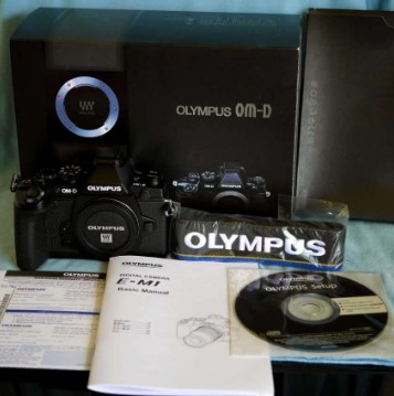 New Olympus OM-D E-M1 Black Weather-Resistant Body