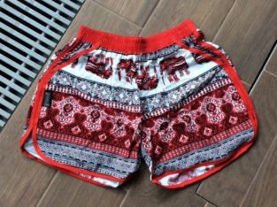 Elephant shorts, comfy shorts, rayon shorts, pajam