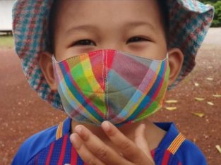 Children’s Facemasks, Multicoloured, Cotton, Washa