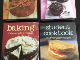 cook books set of 4 (new)