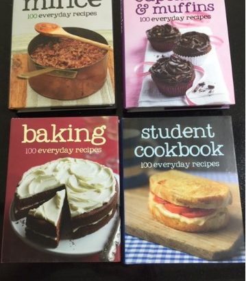 cook books set of 4 (new)