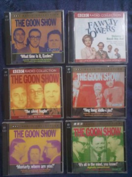 6 x 2 Comedy CDs – The Goons / Fawlty Towers