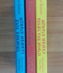 KIDS BOOK-3 HORRID HENRY’S, Rules the World-Big Ba