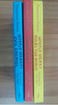 KIDS BOOK-3 HORRID HENRY’S, Rules the World-Big Ba