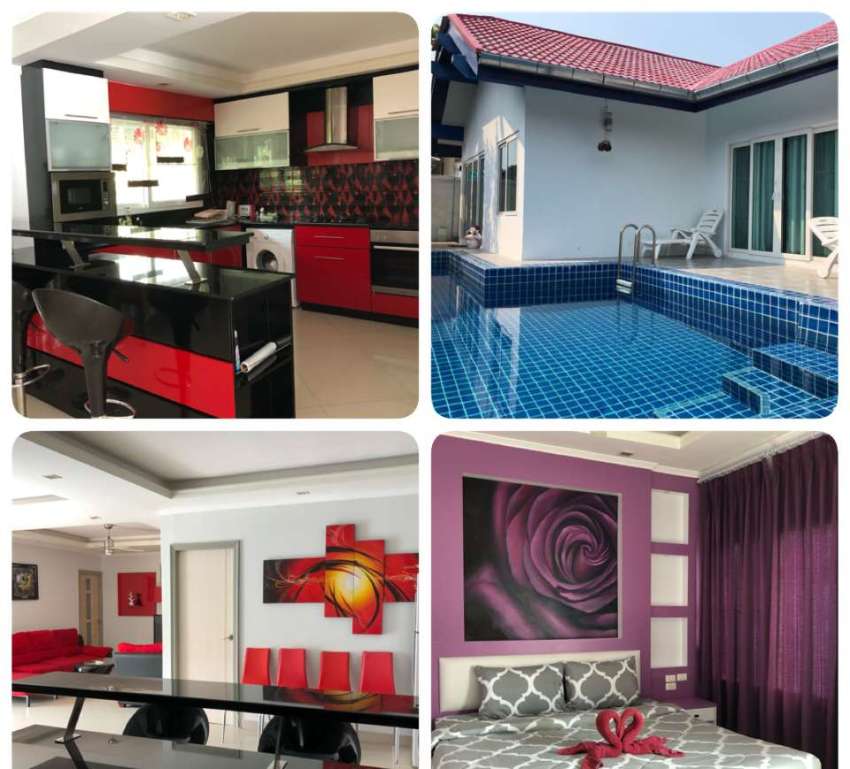 3 bedroom villa for rent in Jomtien