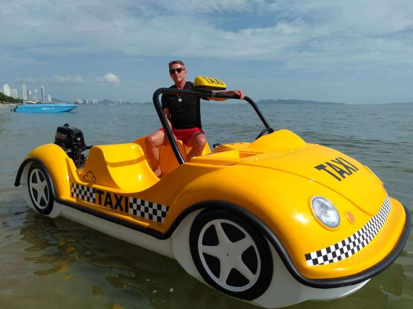 Special Offer – Unique motorboat VW TAXI + trailer