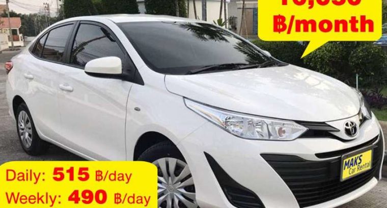 Toyta Yaris Ativ for rent – 335฿/day‎