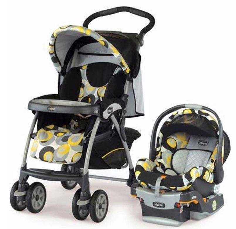 CHICCO PUSH CHAIR + CAR-SEAT + CARRIER ::: Chicco