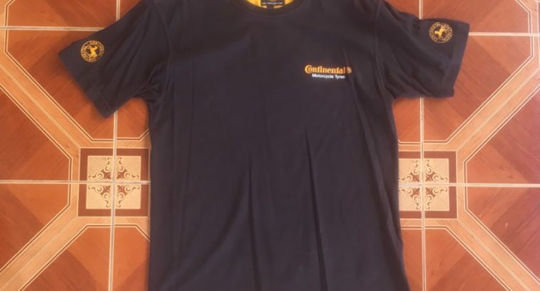 Continental Motorcycle Tyres T-Shirt. Unused. Size