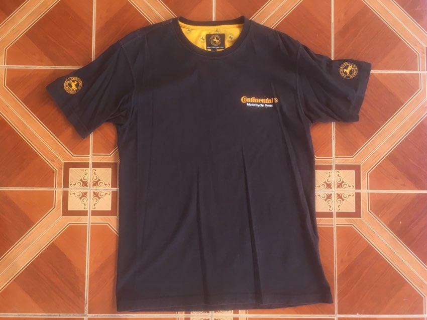 Continental Motorcycle Tyres T-Shirt. Unused. Size