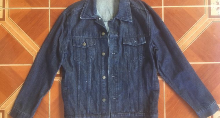 Blue Ridge Denim Coat. 2 pockets. Unused. Size Med