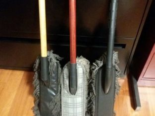 NEW YEAR SALE- 3 Classic Car Duster w/ Wood Handle