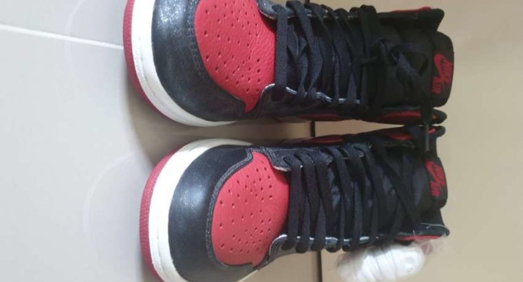 BRAND NEW Air Jordan 1 Retro High OG Banned / bred