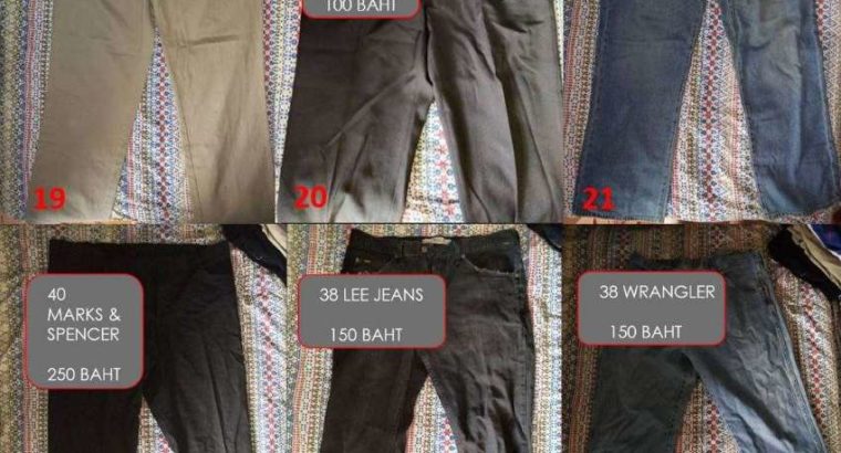 Mens Trousers – New, Lightly Used & Used – Larger