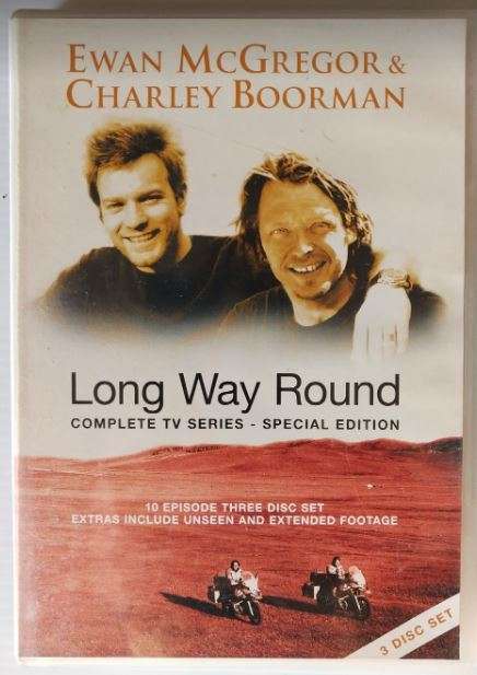 Long Way Round on DVD 3 Disk Set – Motorbike Adven