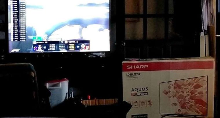 Sharp 50” LED TV (big screen)