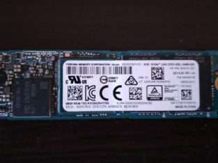 Toshiba 512 Gb PCIe NVMe SSD M.2 Drive, Can Ship A