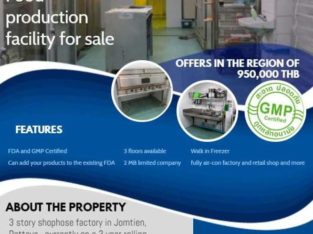 Food Production Facility For Sale