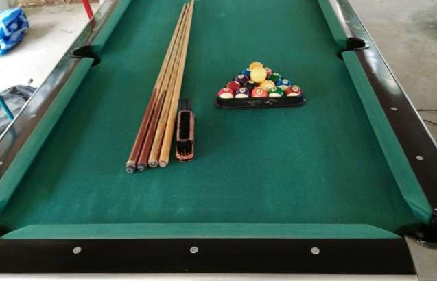 slate bed pool table