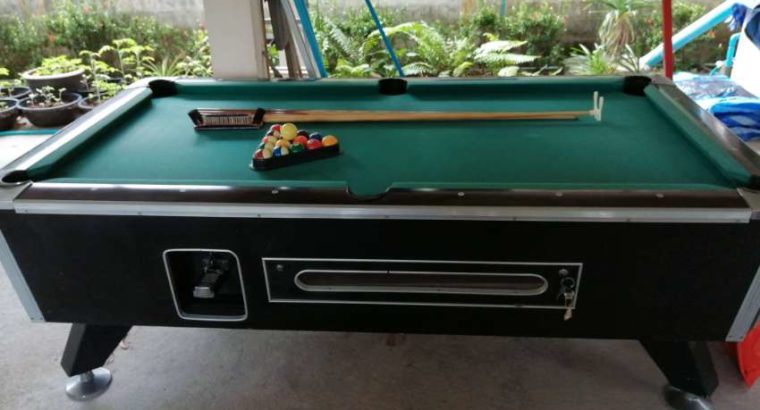 slate bed pool table