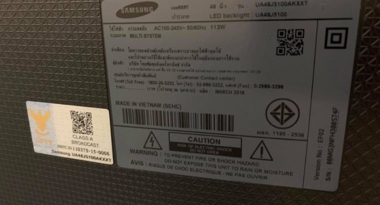 48″ Samsung Full HD TV – Brand New!