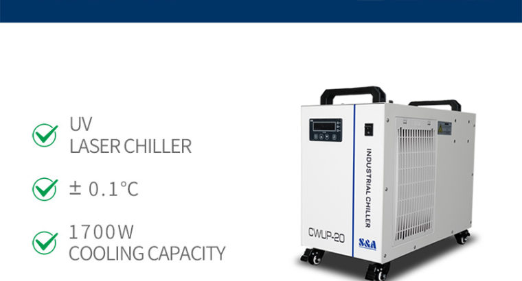 Portable water chiller CWUP-20 for ultrafast laser