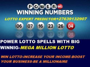 WIN MEGGA MILLION LOTTERY IN USA +27639132907