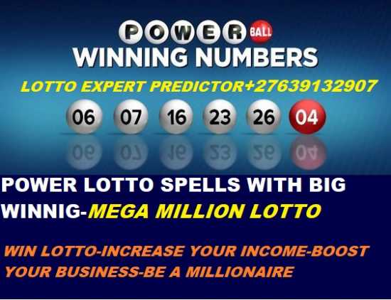 WIN MEGGA MILLION LOTTERY IN USA +27639132907