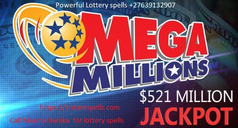 WIN MEGGA MILLION LOTTERY IN USA +27639132907