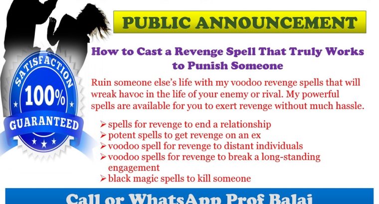 Revenge Spells to Inflict Serious Harm on Enemies