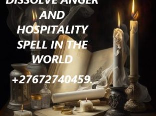 DISSOLVE ANGER AND HOSPITALITY SPELL IN THE WORLD