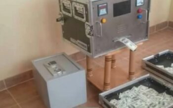 Automatic Machines that Cleans Black defaced Money