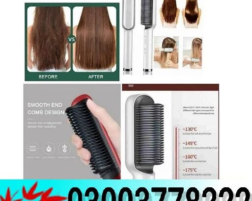 straight comb temperature control hair straightene