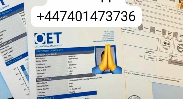 Get Passport, IELTS, TOEFL, PTE,GEOTHE,OET,NCLEX W