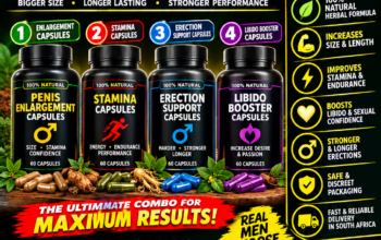 4 In 1 Extra Strong Herbal Penis Enlargement Combo