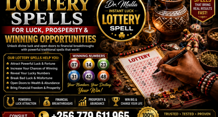Best Lottery Spells to Win the Jackpot Tonight